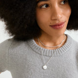Declan Recycled Necklace - Silver Plated