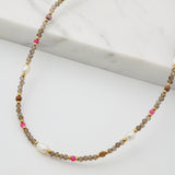 Monique Necklace - Smokey