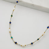Monique Necklace - Navy
