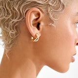 Jennings Hoop Earrings - Gold Plated