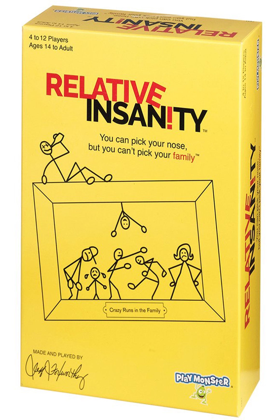 Relative Insanity Card Examples Relative Insanity - Party Game – Brandland