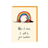Rainbow Dog - Card