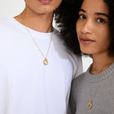 Diego Necklace Gold - Plated