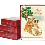 Christmas Dogs Boxed Notes - Set Of 10 - Christmas Cards