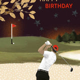 Happy Birthday Golf - Card
