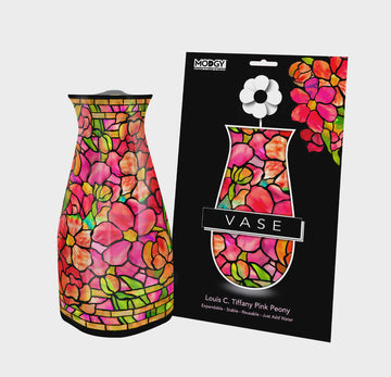 Tiffany Pink Peony - Modgy Expandable Vase