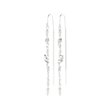 Sloan Chain Earrings - Silver Plated