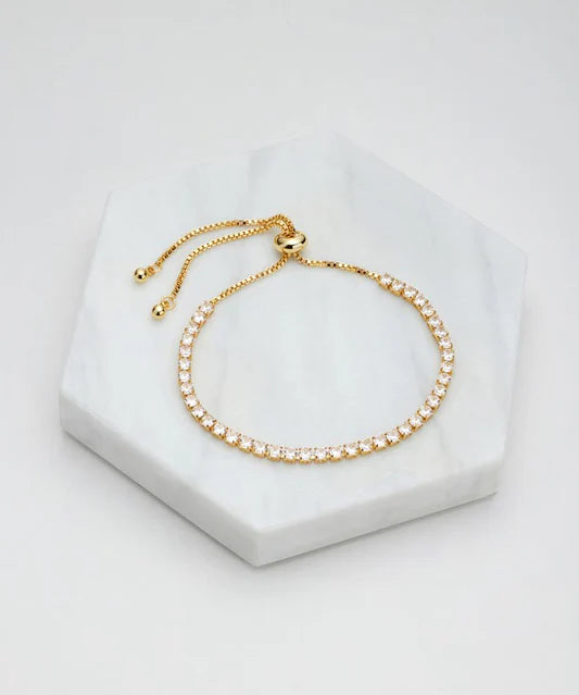 Nikki Tennis Bracelet