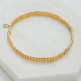 Tile Bracelet - Gold