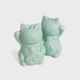 Salt and Pepper Lucky Cat