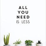 All You Need Is Less - Book