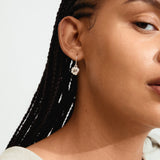 Callum Earrings Silver - Plated