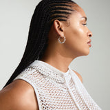 Larisa Earrings - Silver Plated