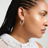 Larisa Earrings - Silver Plated