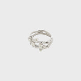 Hadley 2 In 1 Ring Silver- Plated