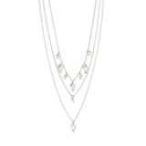 Jules Recycled Necklace - Silver Plated