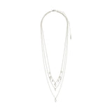 Jules Recycled Necklace - Silver Plated