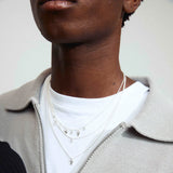 Jules Recycled Necklace - Silver Plated