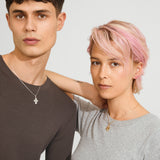 Dagmar Pendant Necklace - Silver Plated