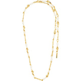Sloan Pearl Necklace Gold - Plated