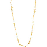 Sloan Pearl Necklace Gold - Plated