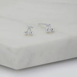 Layla Stud Earring - Silver