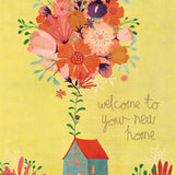 House Of Flowers - New Home Card