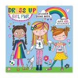 Dress Up Colouring & Sticker Scene Book