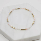 Tilly Bracelet / Stretch - Dusky Rose