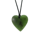 Greenstone - Small Heart 27mm