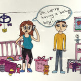 It's A Boy / Card