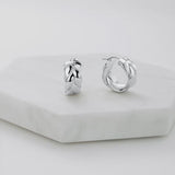Gracie Hoop Earring - Silver