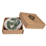 Ponga 2 Green and White 7cm - Bowl