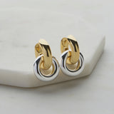 Skye Hoop - Gold/Silver