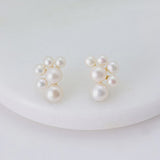 Josephine Earring - Gold/Pearl