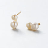 Madeline Earring - Gold / Pearl