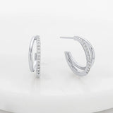Celeste Hoop - Crystal Earring