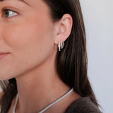 Celeste Hoop - Crystal Earring