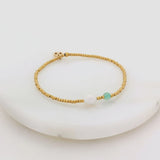 Brooke Bracelet - Sea / Gold
