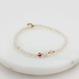 Amber Bracelet - Blush/Gold - Stretch