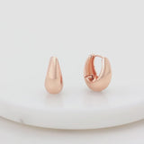Steph Hoop - Large/Rose Earring