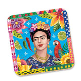 Frida With Parrot - Coaster