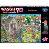 Wasgij Destiny - 1000pce Jigsaw Puzzle - Dad Cave