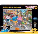 Wasgij Origional Jigsaw Puzzle - 1000pc / Middle Aisle Madness