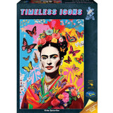 Timeless Icons 1000pc Jigsaw Puzzle / Frida Butterflies
