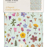 Mint Meadow Cotton 4 pkt - Napkins