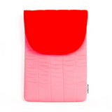 Coral Puffy Laptop Sleeve 15"