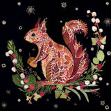 Winter Squirrel - 8 Pkt / Christmas Card