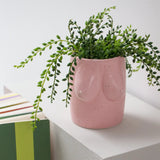 Pink Tits Flower Vase