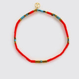 Tile Bracelet - Coral